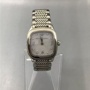 David Yurman Silver Tone Mother-of-Pearl Dial Women's Watch